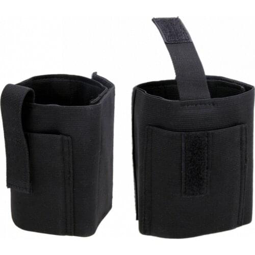 Tactical Ankle Leg Holster Glock 19 26 27 42 43 Magazine Pouch Nylon Carry Gun Holster Concealed Pistol Elastic Secure Strap