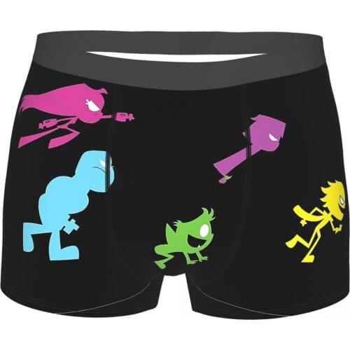 Team Go Teen Titans GO Animated Television Series Underpants Breathbale Panties Male Underwear Comfortable Shorts Boxer Briefs