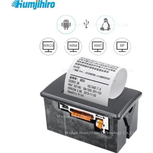TTL RS232 USB Printer Embedded POS Receipt Printer 58mm ATM Thermal Printer Ticket Micro Panel USB Android Linux 5~9V/12V