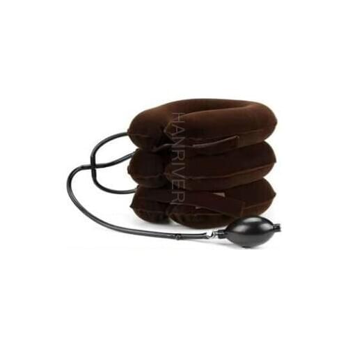 Air Inflatable Cervical Collar Neck Traction Tractor Support Massage Pillow Pain Relief Relax Health Care Neck Head Stretcher