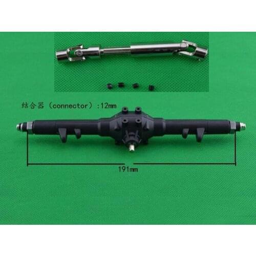 Wltoys 12428 12423 1/12 RC Car spare parts Upgrade metal rear drive shaft +rear axle box Metal gear
