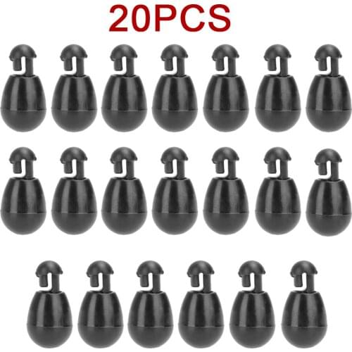 20pcs Beads Quick Change Carp Termina Tackle Method Feeder Fishing Tools Connector Fish Tackles Pesca Iscas Accessories 9/11mm