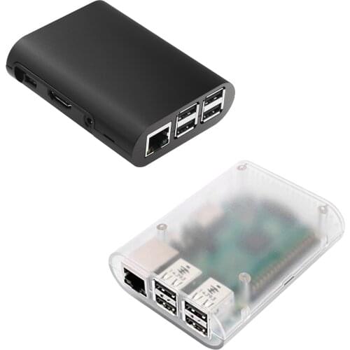 Case for Raspberry Pi 3 Model B, Pi 2 Model B & Pi B+4 Black