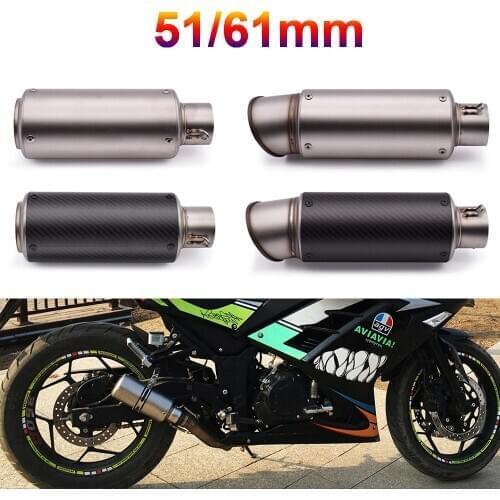 For aprilia FALCO / SL1000 MANA MODEL RST1000 FUTURA Universal Motorcycle Exhaust Muffler Escape Moto Exhaust And DB killer
