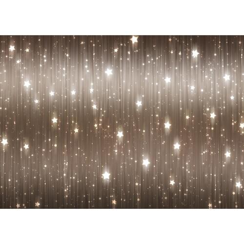 Twinkle Stars Curtain Photography Backdrop Customized Background for Portrait Toy Children Baby Shower Photoshoot Fond Photo