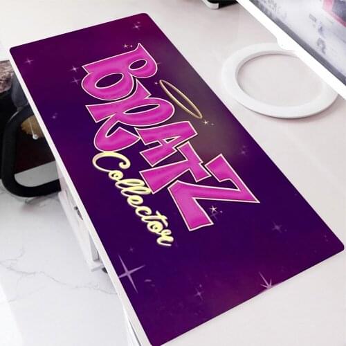 Lovely Doll Bratz Gaming Computer Mat Mouse Carpet Anime Mouse Pad Gamer Rug Deskpad PC Gamer Cabinet Mousepad Company Diy Mice