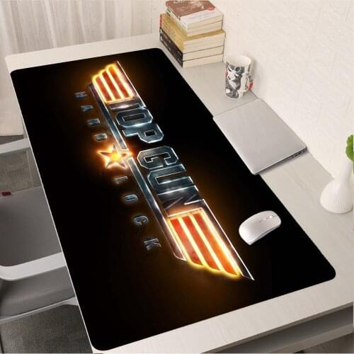 Mause Gamer Top Gun Maverick Anime Mousepad Gaming Mouse Pad Large Deskmat Gamer Accessories Desk Mat Mausepad PC Gamer Cabinet