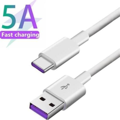 1000pcs/lot 5A Fast Charging Usb Type-C Cable for Huawei P10 Plus Usb Cable Type-C 1M for galaxy s9 s9PLUS S8 NOTE8