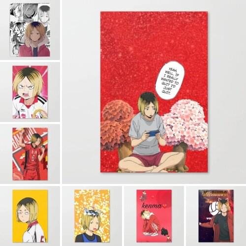 Modular Hd Prints Pictures Anime Girl Paintings Home Decoration Canvas Kenma Poster Wall Artwork For Living Room No Framework