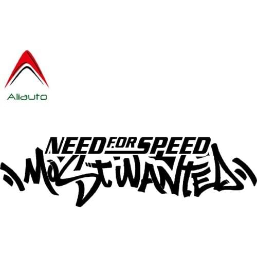 Aliauto Personality Car Sticker Need for Speed Most Wanted Vinyl Accessories PVC Decal for Passat Golf 7 Kia Sportage,16cm*4cm