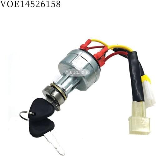 New 14526158 For EC140 EC160 EC240 EC290 excavator ignition switch VOE14526158 start switch