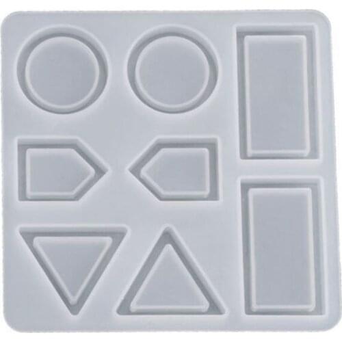 Crystal Epoxy Resin Mold Earrings Pendant Casting Silicone Mould Handmade DIY Crafts Jewelry Making Tools