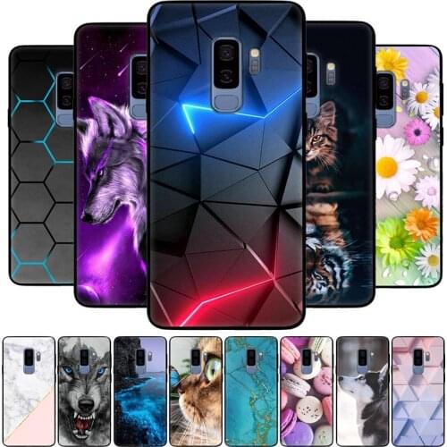 For Samsung Galaxy S9 S9 Plus Case Silicone Back Cover Case for Samsung S9 Plus SM- G960 G965 S9Plus Fashion TPU Phone Cases