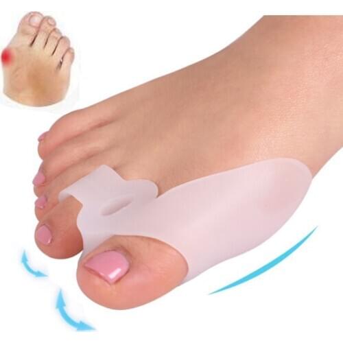 Silicone Gel Toe Separator Straightener Halux Valgus Corrector Bunion Thumb Protector Relief Pain Pedicure Foot Care Tool