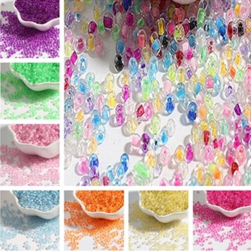 Dye Core Glass Beads Handmade Diy Jewelry Material Homemade Earrings Tassel Loose Beads 4mm*200pcs
