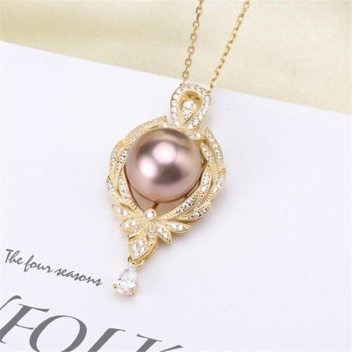 S925 Sterling Silver Screw Eye Pin Bail Top Drilled Beads End Cap For DIY Pearl Charm Pendant Connectors Jewelry Making