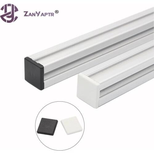 100pcs 3D Printer Parts Plastic End Cap Cover Plate black for EU Aluminum Profile 2020 Endcap