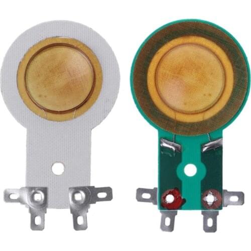 2Pcs 25.5mm 24.5mm Horn Treble Film Resin Membrane Drive Head Tweeter Voice Coil B2EF