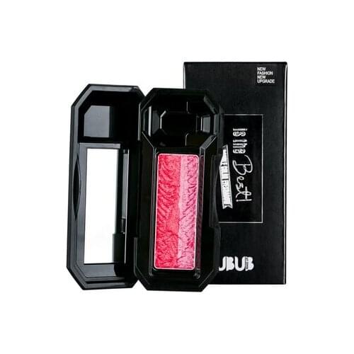 50pcs Shimmer Nude Eye Color Blush Makeup Waterproof Mineral Powder Double Color Glitter Eyeshadow