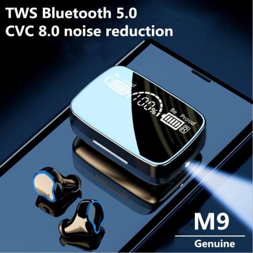 Bluetooth Wireless Headphones with Mic Sports Waterproof TWS Bluetooth Earphones Touch Control Wireless Headsets Earbuds Phone