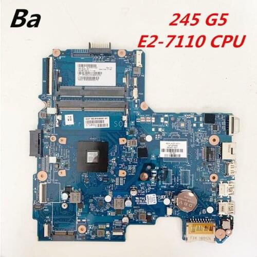 For HP 245 G5 laptop motherboard integrated graphics card E2-7110 CPU completed a full test