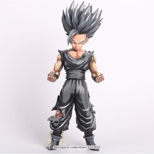 Anime Dragon Ball Son Gohan Action Figure Chocolate Color Version Juguetes MSP Collection Figurine Toys Doll 9.84
