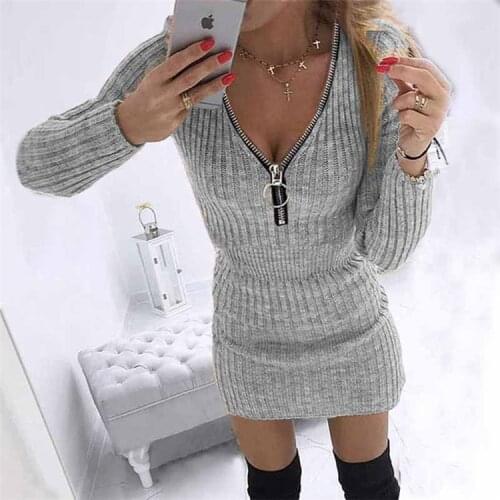 Hirigin Fashionable Knitted Dresses