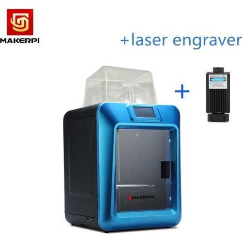 MakerPi 3D Printer K5 Plus with touch screen/Smart Leveling wifi Free Laser Engraver Dropshipping