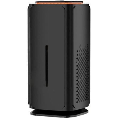 Negative Ion Car Fashionable Purifier USBHEPA Car Air Purifier Deodorizing Car Air Purifier Touch-screen Switch