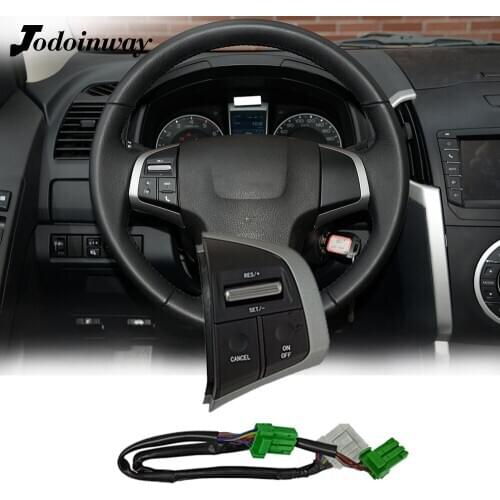 Cruise Control Steering Wheel Switch Speed Adjustment Button Car Refitting For Isuzu D-Max 2016 2017 2018 2019 Mux