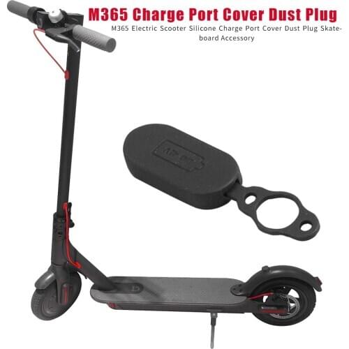 Durable Charge Port Cover Dust Plug Wear-resistant M365 Electric Scooter Charge Port Cover Dust Plug Skateboard Accessories Part