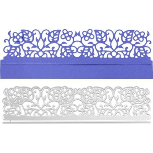 Hemere frame Metal Cutting Dies Stencils for DIY Scrapbooking/photo Album Decorative Embossing DIY Paper Cards 153*39MM