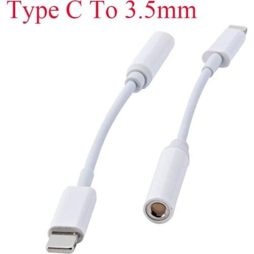 10pcs/lot 3.5mm Jack Adapter for 11 Pro Max XS XR X 12 Earphone Aux Splitter Headphone For IOS System Converter Accessoriy
