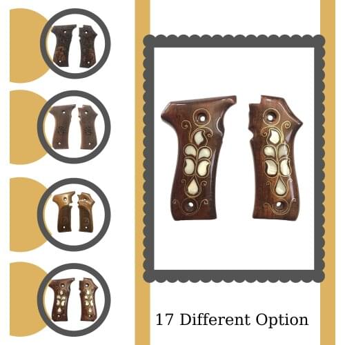 Grip and Case For Lama 7.65 mm laser cut custom grips Gun Accessories Weapon Case Hunting Gun Hunting Accessories equipment Gun tactical molle pistol brace Glock