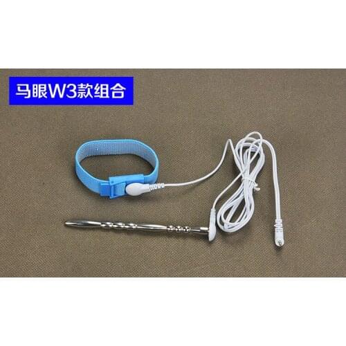 Stimulate Cock Penis Ring Urethral Dilator Medical Electric Metal Penis Plug Chastity Catheter Sounds Electro Sex Toys