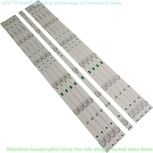 LED Strips 6leds JS-D-JP5510-A61EC JS-D-JP5510-B61EC E55DU1000 4K FHD 6V