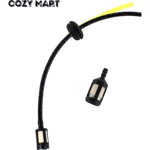 Hose Pipe fuel filter attached to the universal timbertech cutter trimmer, a tool 4 and the container has an opening motor 18 mm