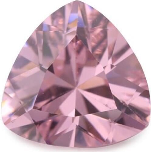 50PCS 3x3~15x15mm Trillion Shape Loose CZ Stone Pink AAAAA Cubic zirconia Synthetic stone For Jewelry DIY Gems Stone