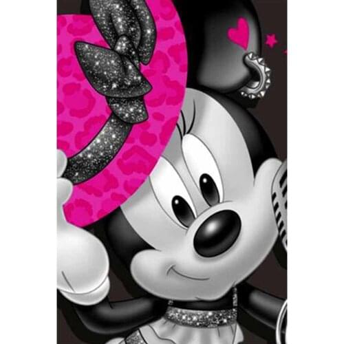 Disney 5D Diamond Painting Embroidery Rainbow Dreams Colorful Butterfly Mosaic Full Square Diamond Rhinestone Cross Stitch Gift