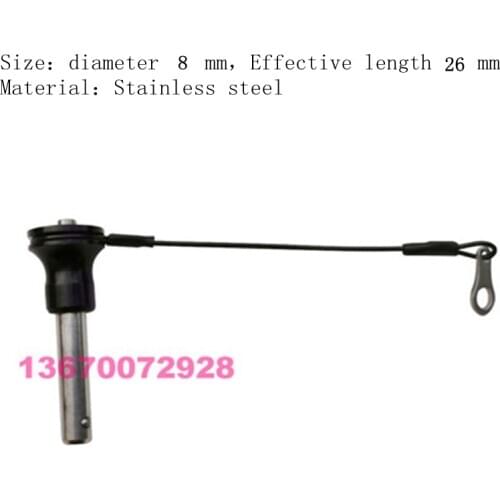 KROYWACH Quick Release Pin for PRO Audio Line Array Speaker,Stainless steel 8x26mm NO:BF