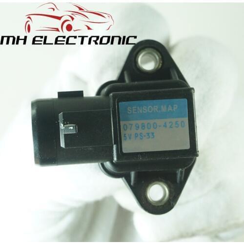 MH ELECTRONIC Intake Air Manifold Absolute Pressure Sensor 37830-PAA-S00 079800-4250 For Honda Civic Del Sol Accord CR-V Shuttle