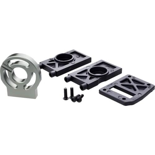 Alloy And Diff Motor Mounting Plate Bracket Kit for 1/8 HSO Hobao RC Truck