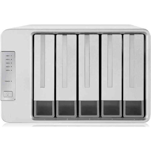 Terramaster DAS 5 Bay 3.5"/2.5inch Raid HDD Array USB3.0 Type-C Hard Disk HDD Enclosure 5 Gbps Support Up To 50TB Storage