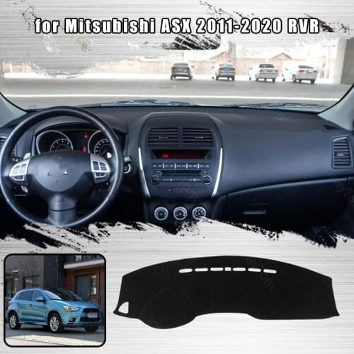 Car Dashboard Cover Dash Mat for Mitsubishi ASX 2011-2020 RVR Auto Non-slip Sun Shade Pad Carpet