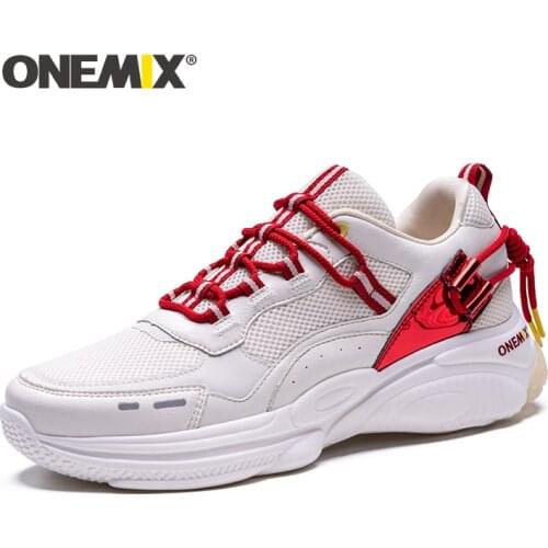 ONEMIX new 2021 running shoes new arrival running boots mens height increase winter boots tactical sneakers fitness trail