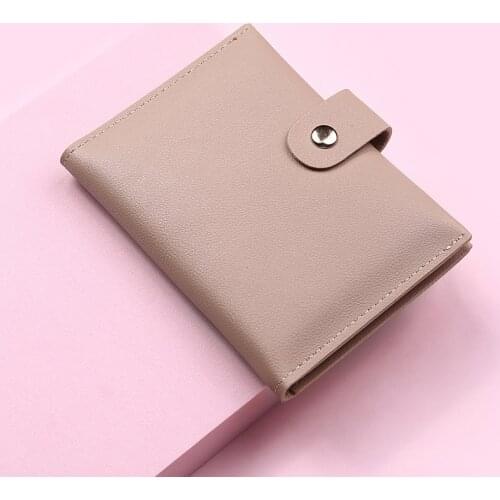 New Fashion Luxury Womens Wallet Solid Color Leather PU Hasp Zipper Short Purse Small Card Holder Wallet Coin Bags Multi-card