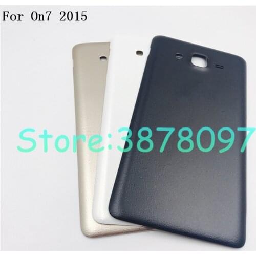 Original Back Battey Cover replacement For Samsung Galaxy On7 2015 G600 G6000 Battery Housing Door Case With Logo