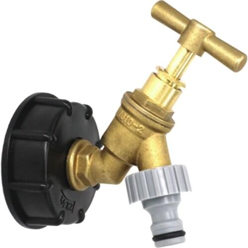 IBC Tank Valve Tap Water Adapter 65mm Coarse Thread To 1/2'' Outlet Fitting