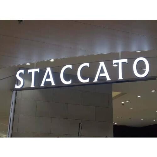 Plastic Word Custom LED marquee letter sign battery led light up bulb letter for indoor decoration