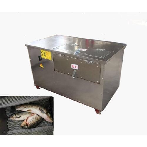Full automatic fish scaling machine scale removing machine with cleaning function